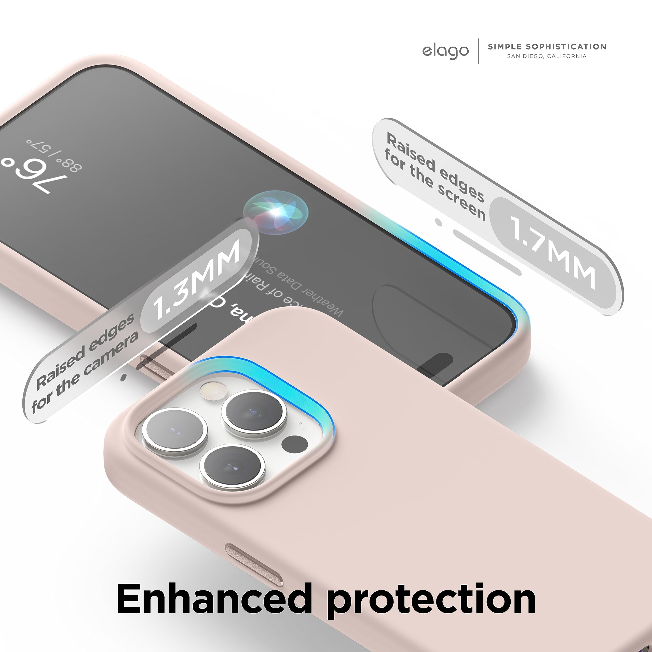 Foto 6 | Funda De Teléfono Elago Magnetic Silicone Para Iphone 15 Pro 6.1 - Venta Internacional.