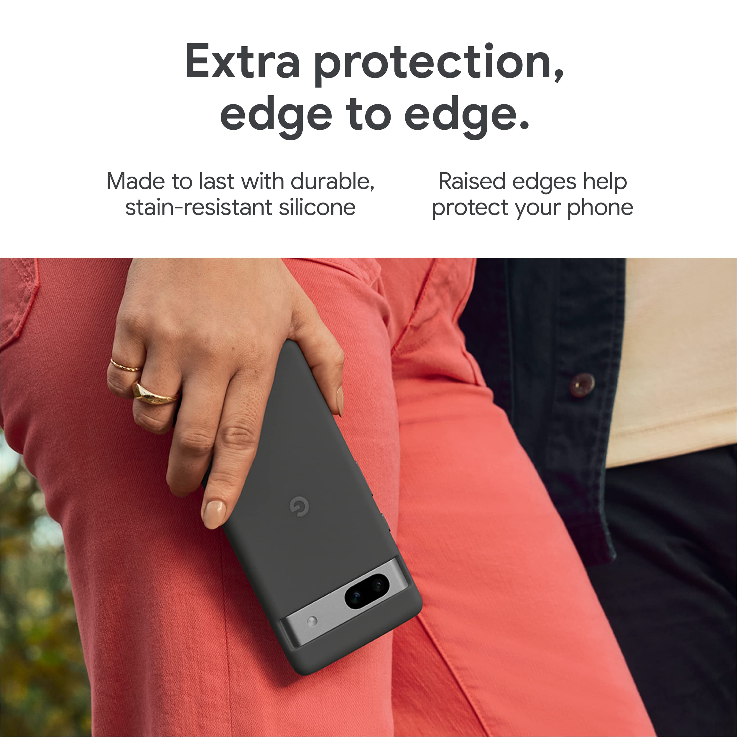 Foto 3 pulgar | Funda Para Teléfono Google Pixel 7a, Silicona Duradera, Nieve - Venta Internacional.