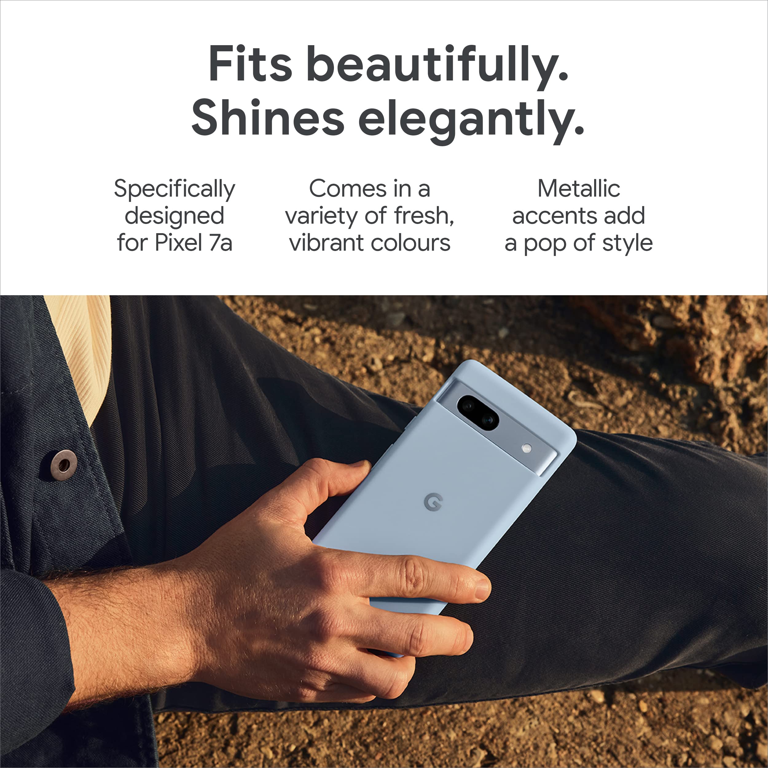 Foto 4 pulgar | Funda Para Teléfono Google Pixel 7a, Silicona Duradera, Nieve - Venta Internacional.