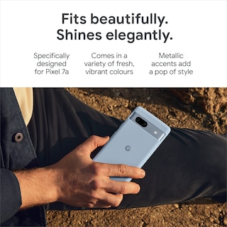 Foto 3 | Funda Para Teléfono Google Pixel 7a, Silicona Duradera, Nieve - Venta Internacional.