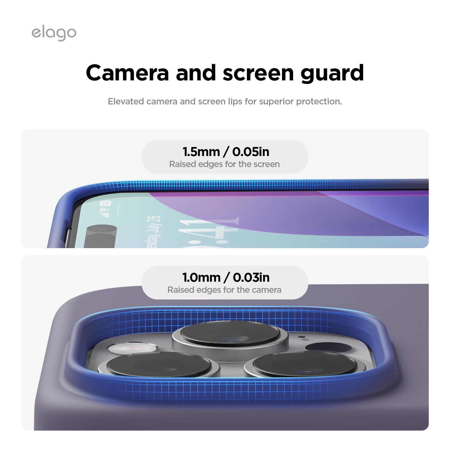 Foto 5 | Funda De Teléfono Elago Compatible Con Iphone 16 Pro De Silicona - Venta Internacional.