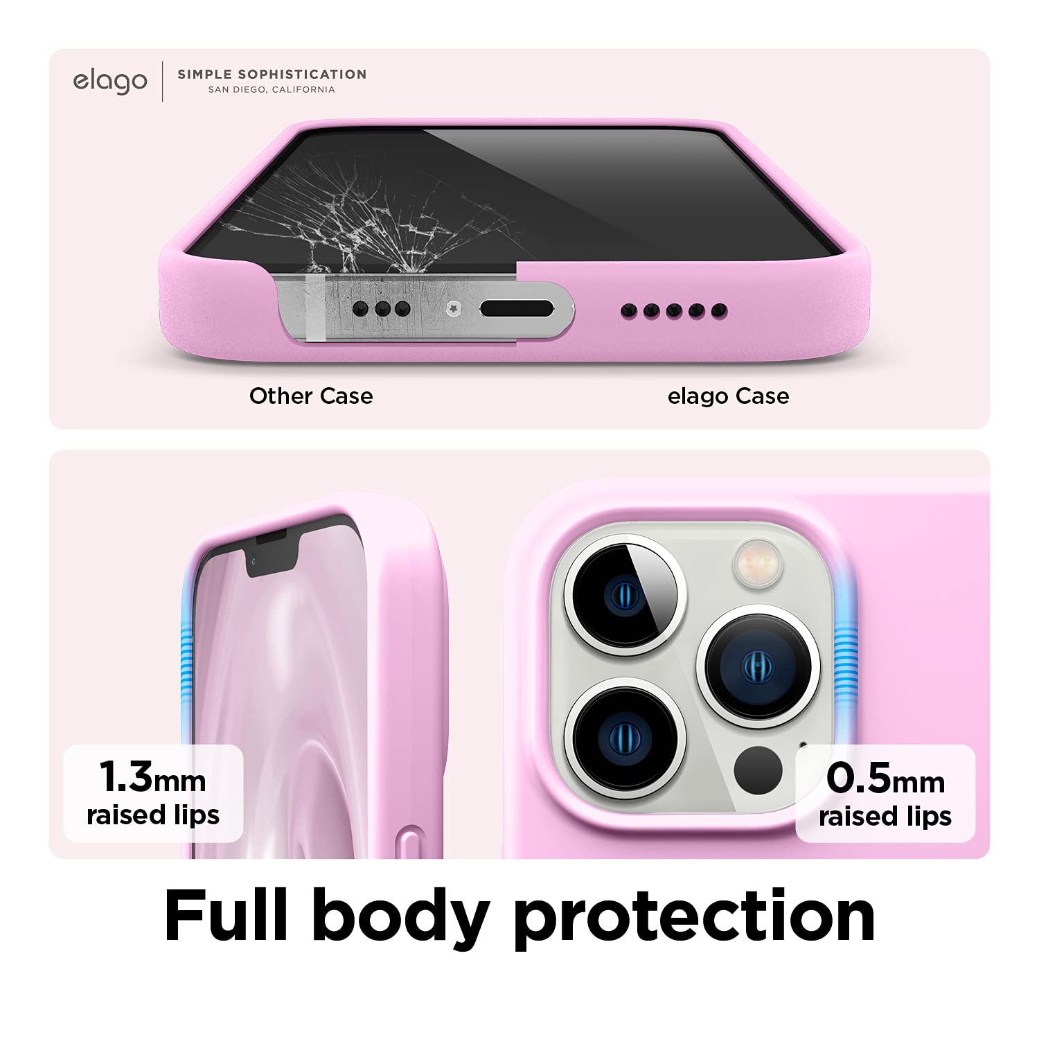 Foto 6 pulgar | Funda Elago Liquid Silicone Compatible Con Iphone 13 Pro 6.1 - Venta Internacional.