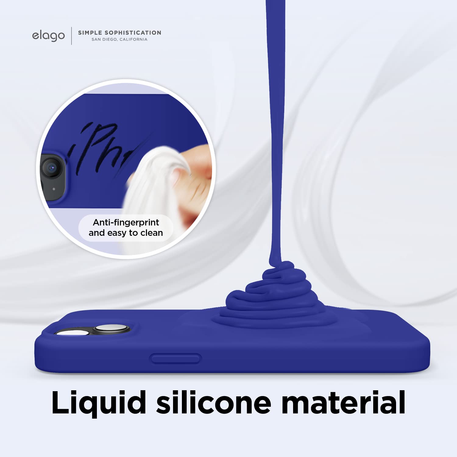 Foto 5 pulgar | Funda De Teléfono Elago Compatible Con Iphone 14 De Silicona Líquida - Venta Internacional.