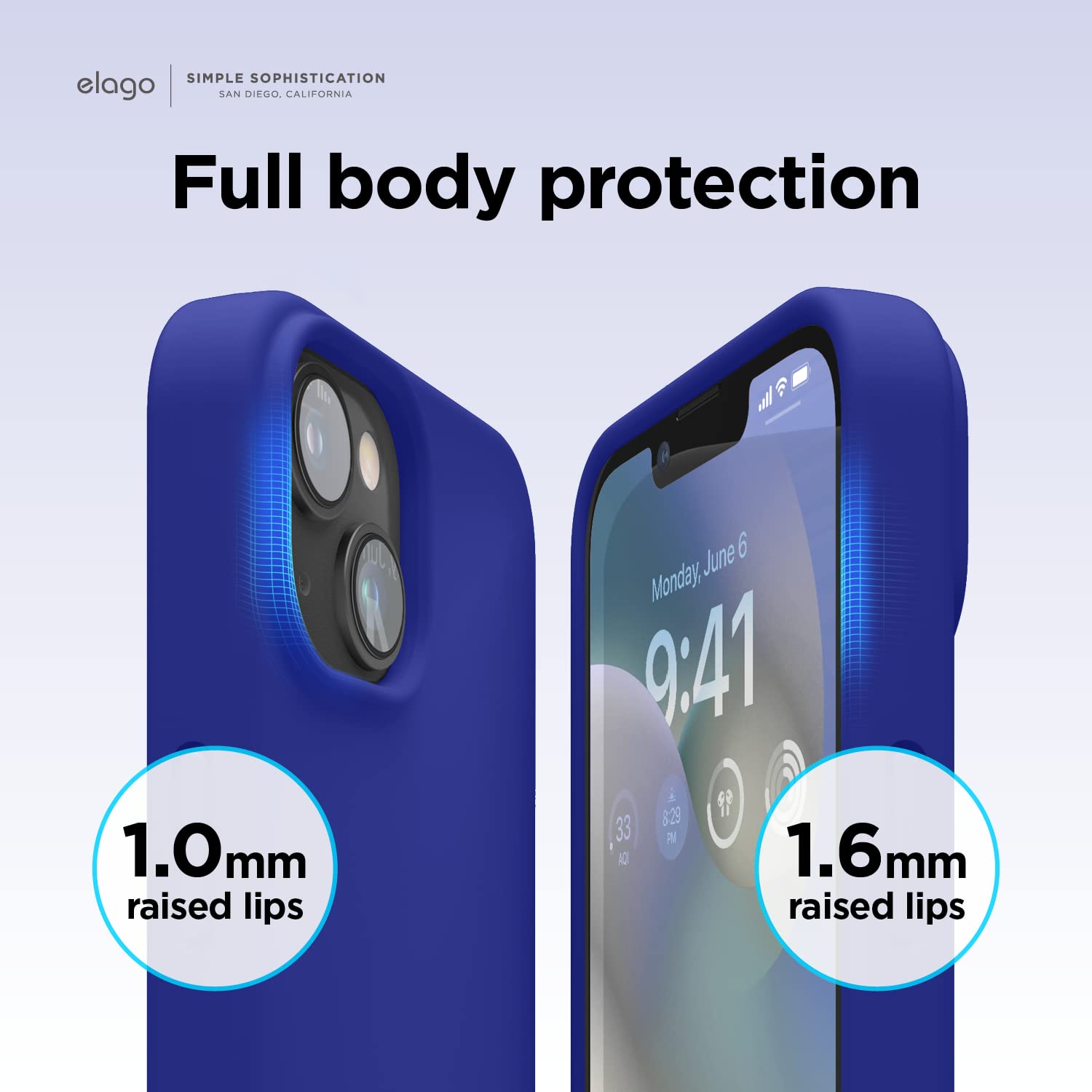 Foto 6 | Funda De Teléfono Elago Compatible Con Iphone 14 De Silicona Líquida - Venta Internacional.