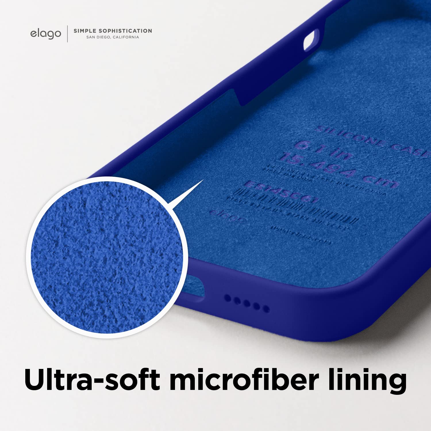 Foto 8 pulgar | Funda De Teléfono Elago Compatible Con Iphone 14 De Silicona Líquida - Venta Internacional.