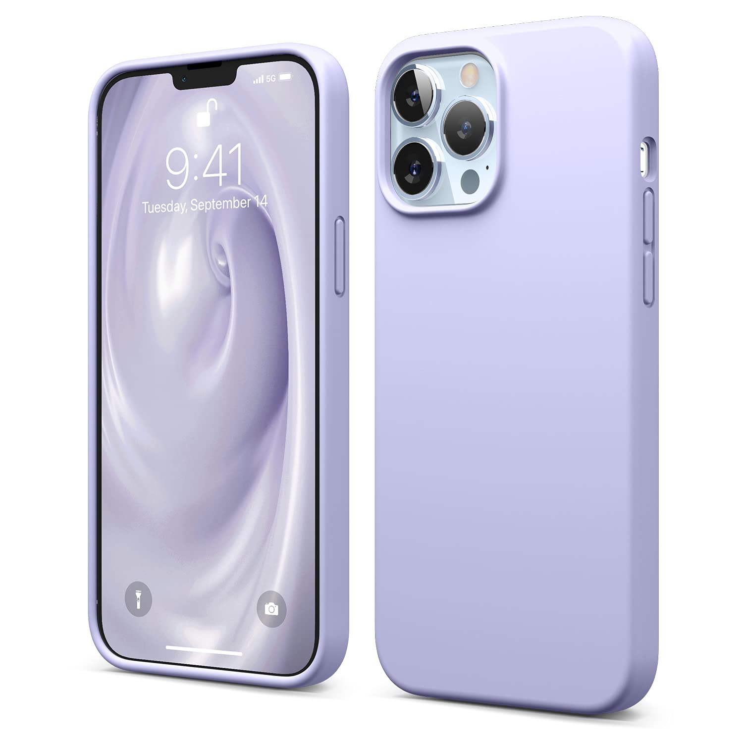 Foto 2 pulgar | Funda De Silicona Líquida Elago Para Iphone 13 Pro Max, Color Malva - Venta Internacional.