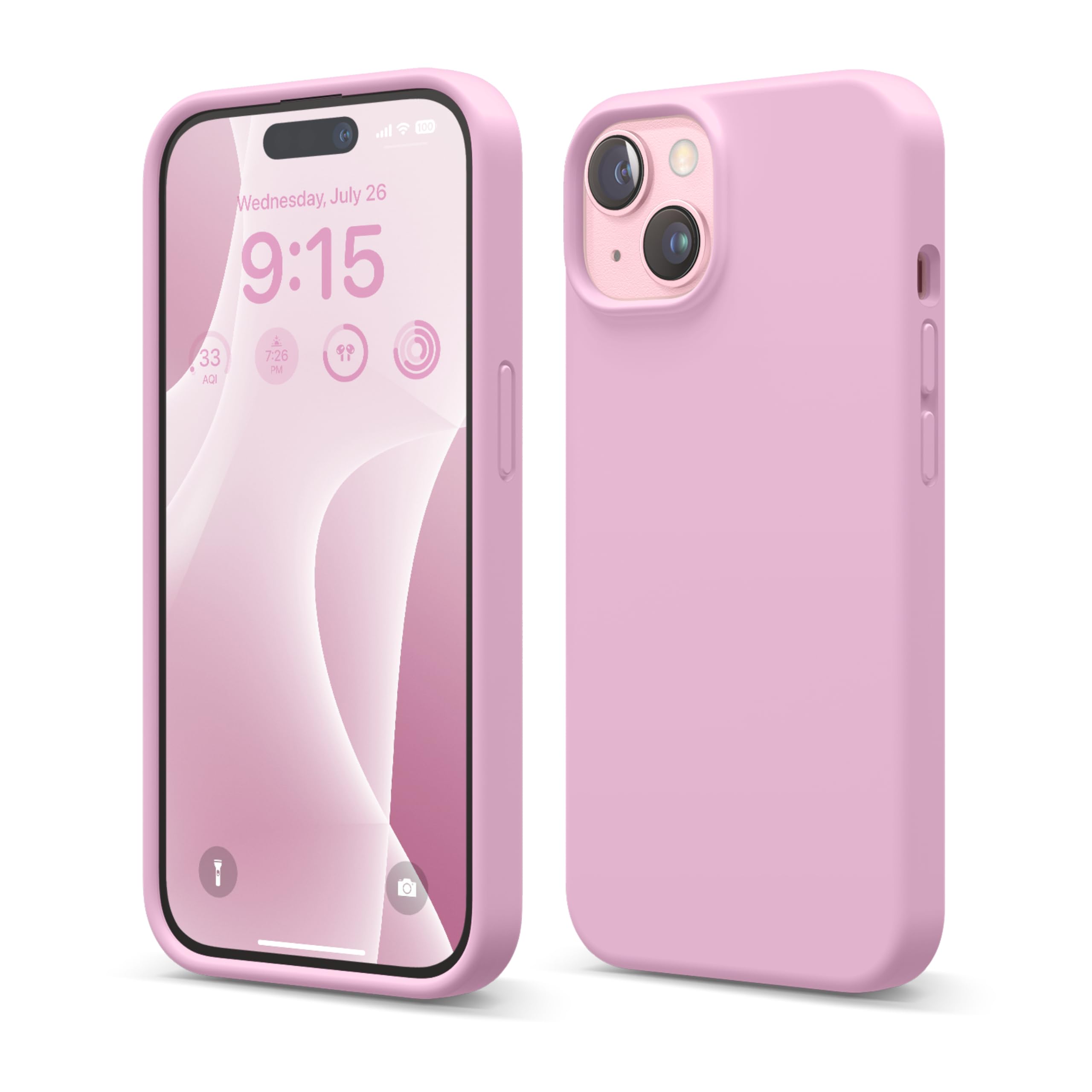 Foto 1 | Funda De Silicona Líquida Elago Para Iphone 15, Color Rosa Intenso - Venta Internacional.