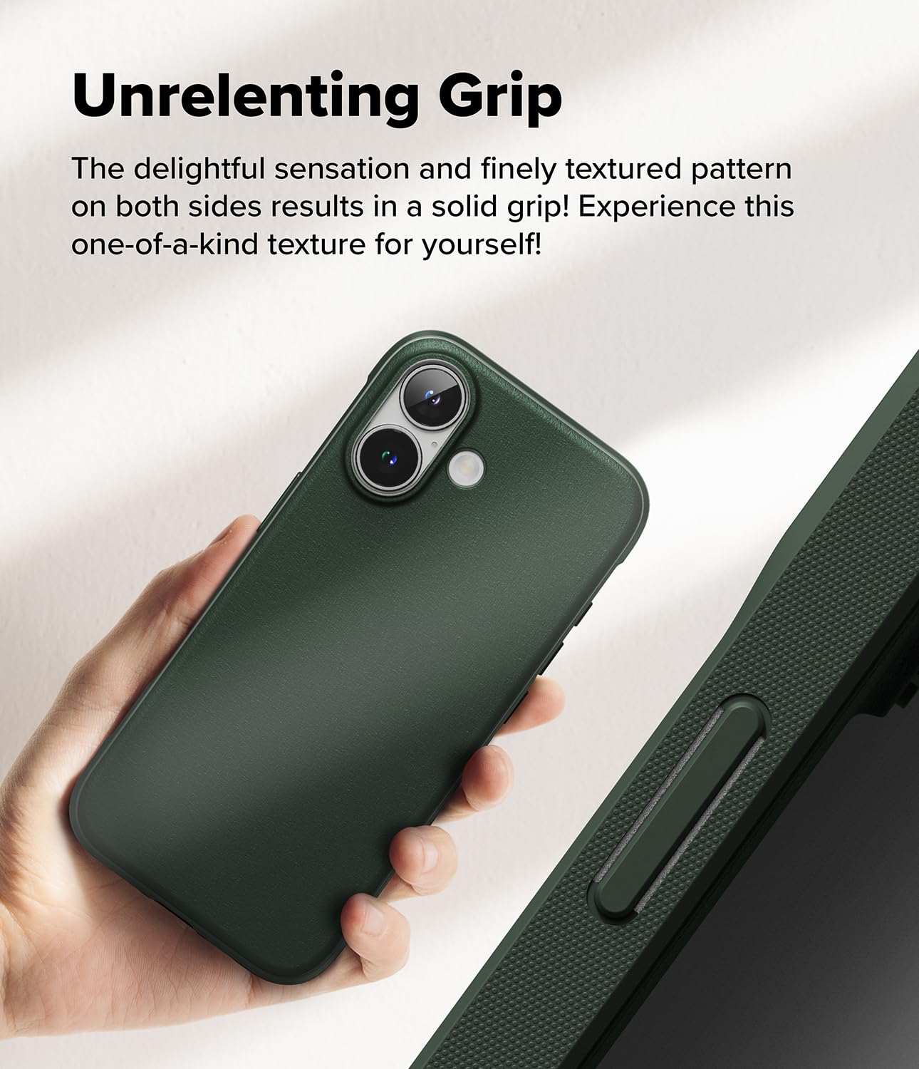 Foto 5 pulgar | Funda De Teléfono Ringke Onyx Verde Oscuro Para Iphone 16 - Delgada - Venta Internacional.