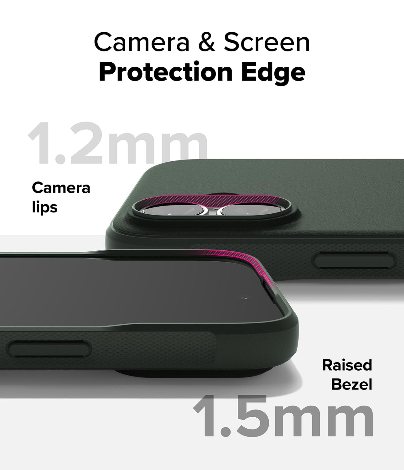 Foto 7 pulgar | Funda De Teléfono Ringke Onyx Verde Oscuro Para Iphone 16 - Delgada - Venta Internacional.