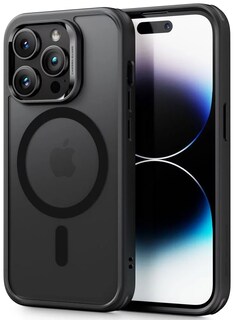 Foto 4 | Funda Esr Para Iphone 14 Pro Con Magsafe, Negra A Prueba De Golpes - Venta Internacional.