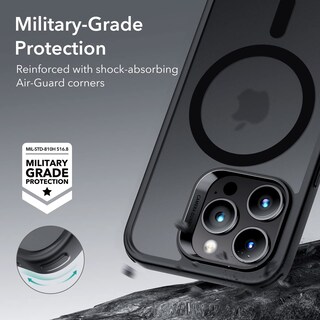 Foto 6 | Funda Esr Para Iphone 14 Pro Con Magsafe, Negra A Prueba De Golpes - Venta Internacional.