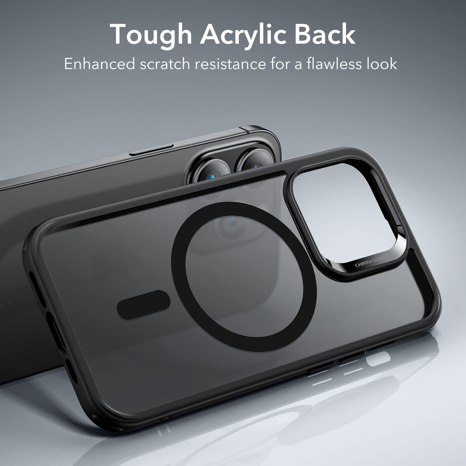 Foto 8 pulgar | Funda Esr Para Iphone 14 Pro Con Magsafe, Negra A Prueba De Golpes - Venta Internacional.