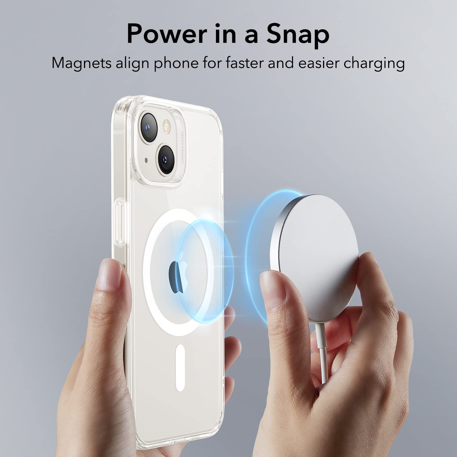 Foto 4 pulgar | Funda Esr Para Iphone 14/iphone 13 Con Magsafe Clear - Venta Internacional.