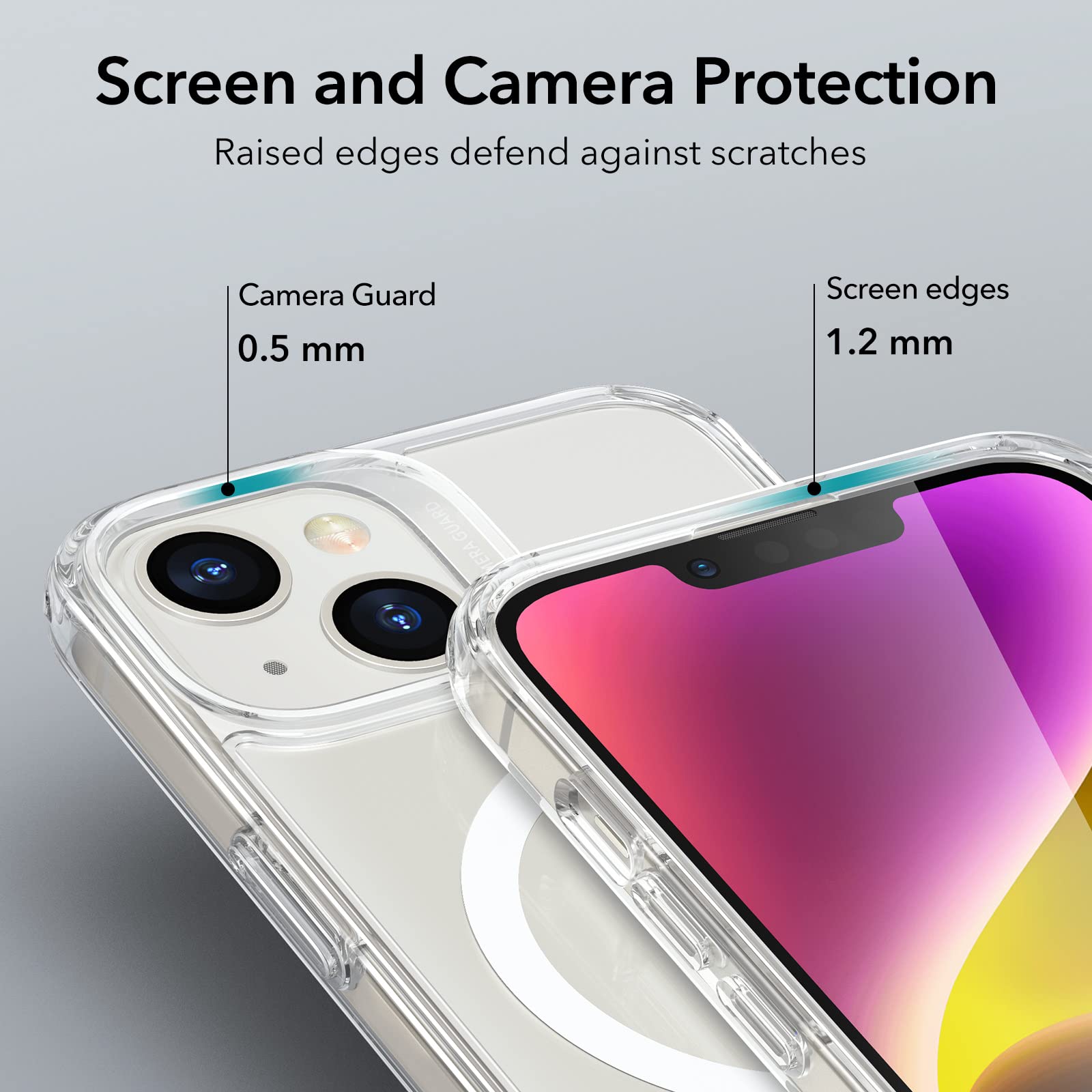 Foto 8 pulgar | Funda Esr Para Iphone 14/iphone 13 Con Magsafe Clear - Venta Internacional.