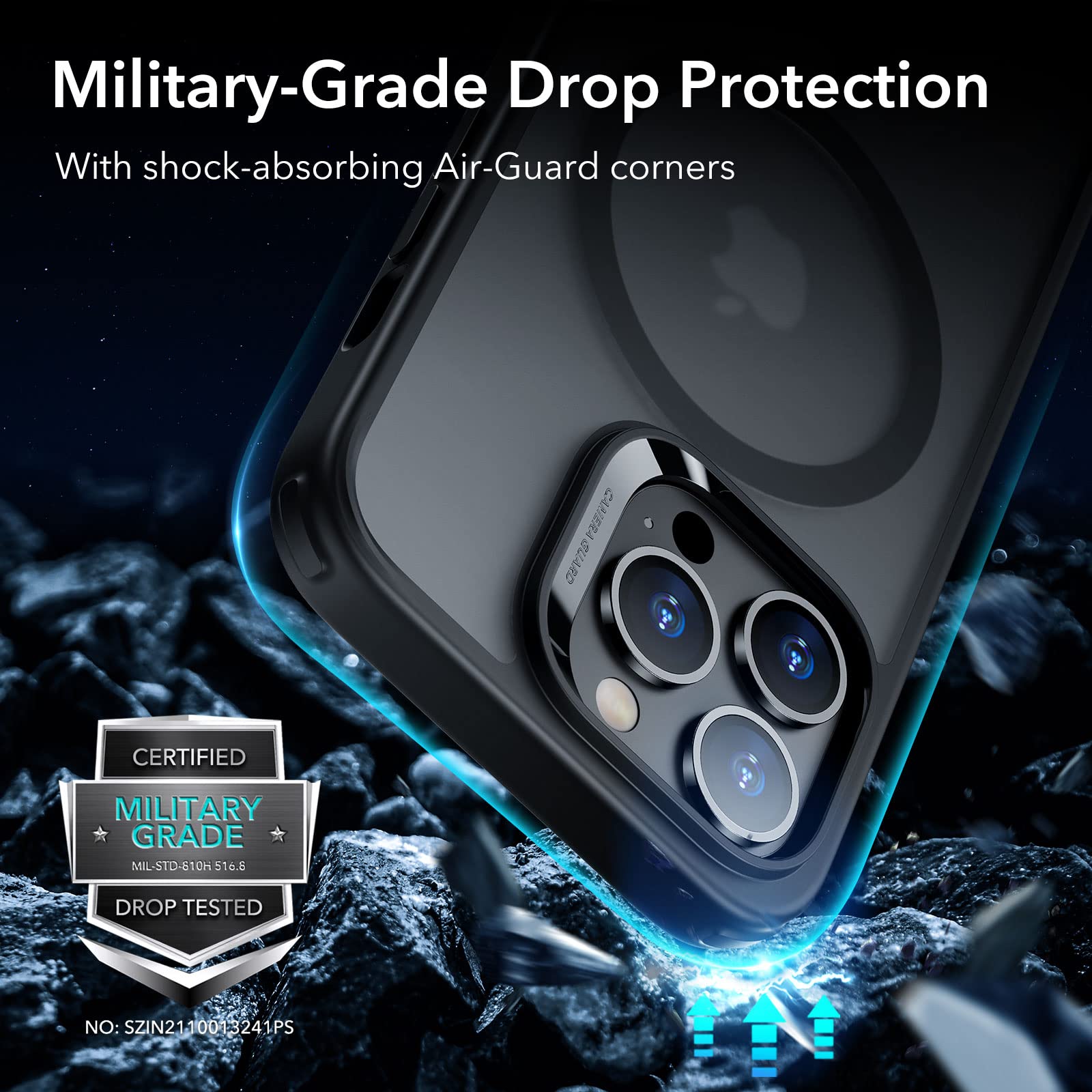 Foto 6 pulgar | Funda De Teléfono Esr Hybrid Magnetic Con Halolock Para Iphone 13 Pro Max - Venta Internacional.