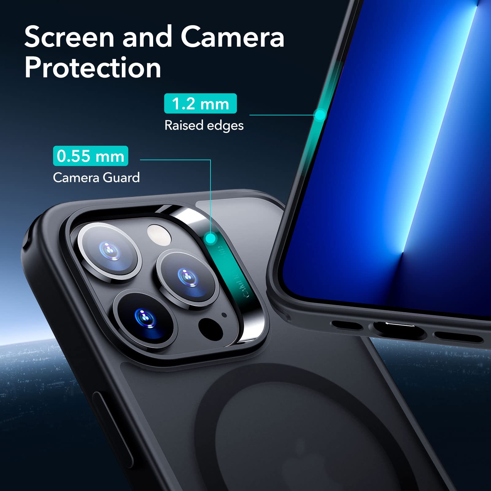 Foto 6 | Funda De Teléfono Esr Hybrid Magnetic Con Halolock Para Iphone 13 Pro Max - Venta Internacional.