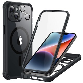 Foto 1 | Funda De Teléfono Esr Para Iphone 14 Con Vidrio Templado Negro Transparente - Venta Internacional.