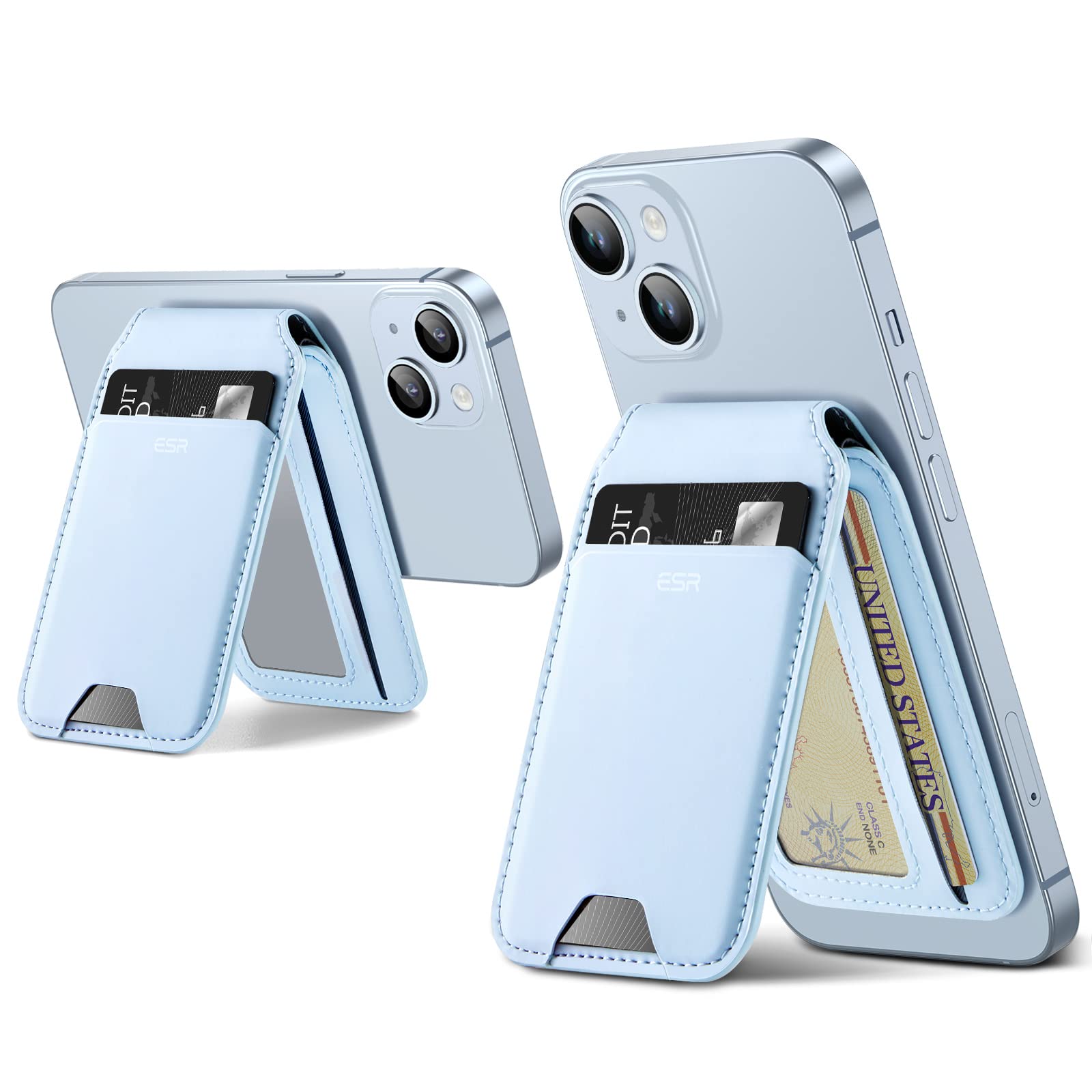 Foto 1 | Cartera Magnética Esr Halolock Para Iphone 16/15/14/13/12 Azul - Venta Internacional.