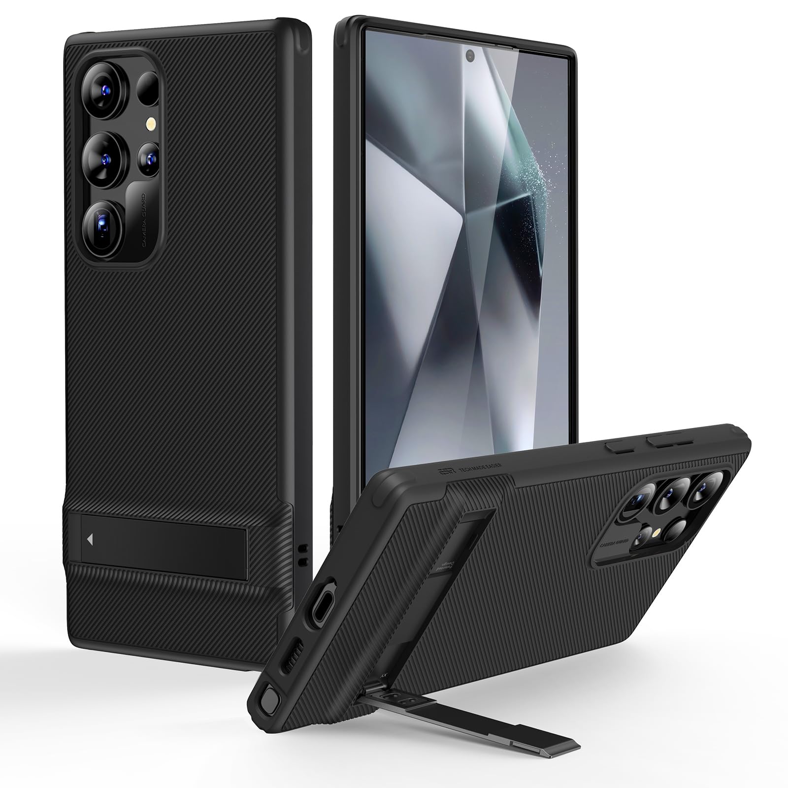 Foto 2 pulgar | Funda De Teléfono Esr Boost Series Con Soporte Para Samsung S24 Ultra - Venta Internacional.