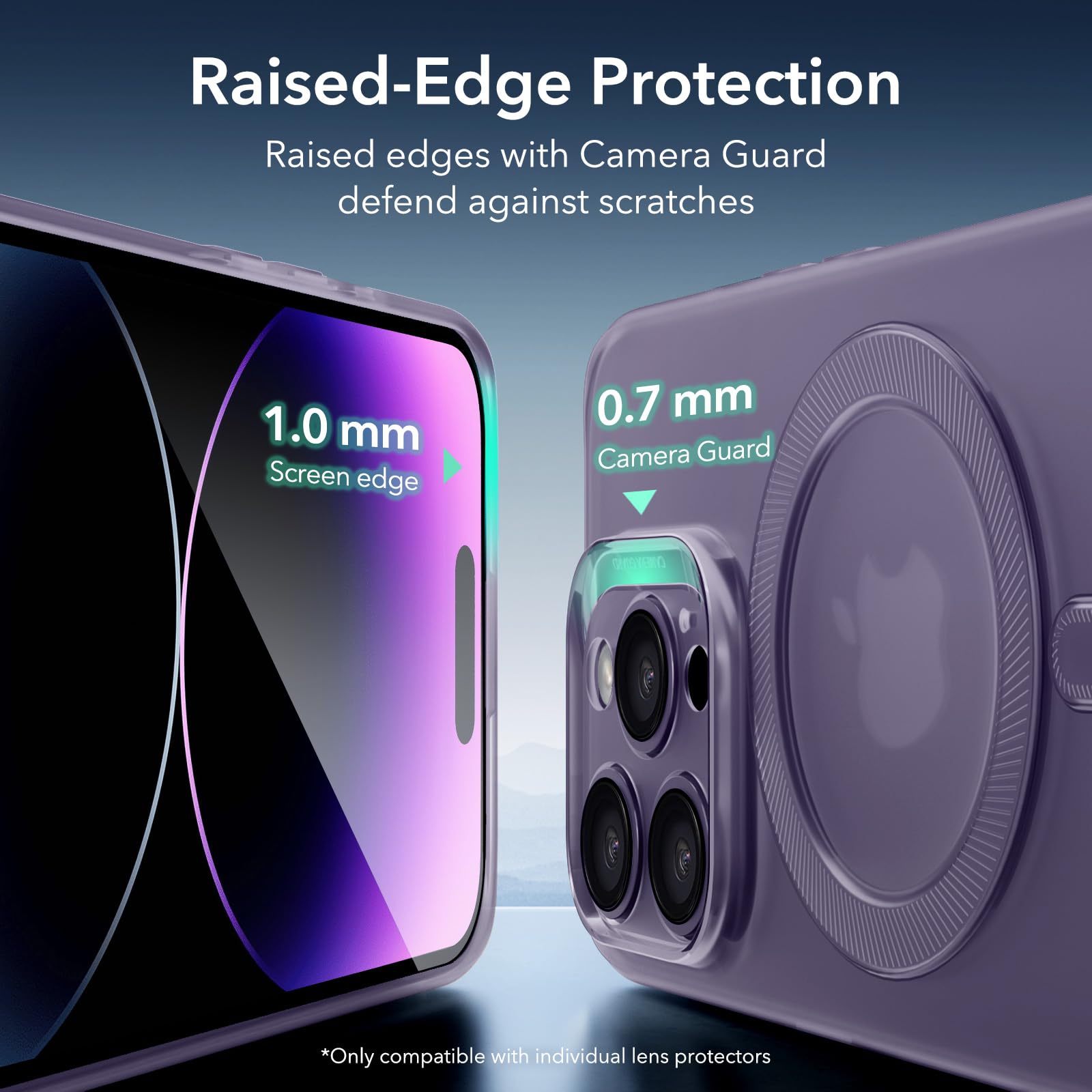Foto 8 pulgar | Funda De Teléfono Esr Para Iphone 14 Pro Max Con Magsafe Frosted Purp - Venta Internacional.