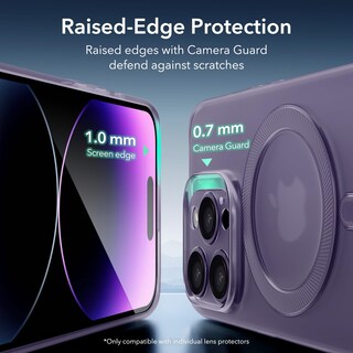 Foto 7 | Funda De Teléfono Esr Para Iphone 14 Pro Max Con Magsafe Frosted Purp - Venta Internacional.