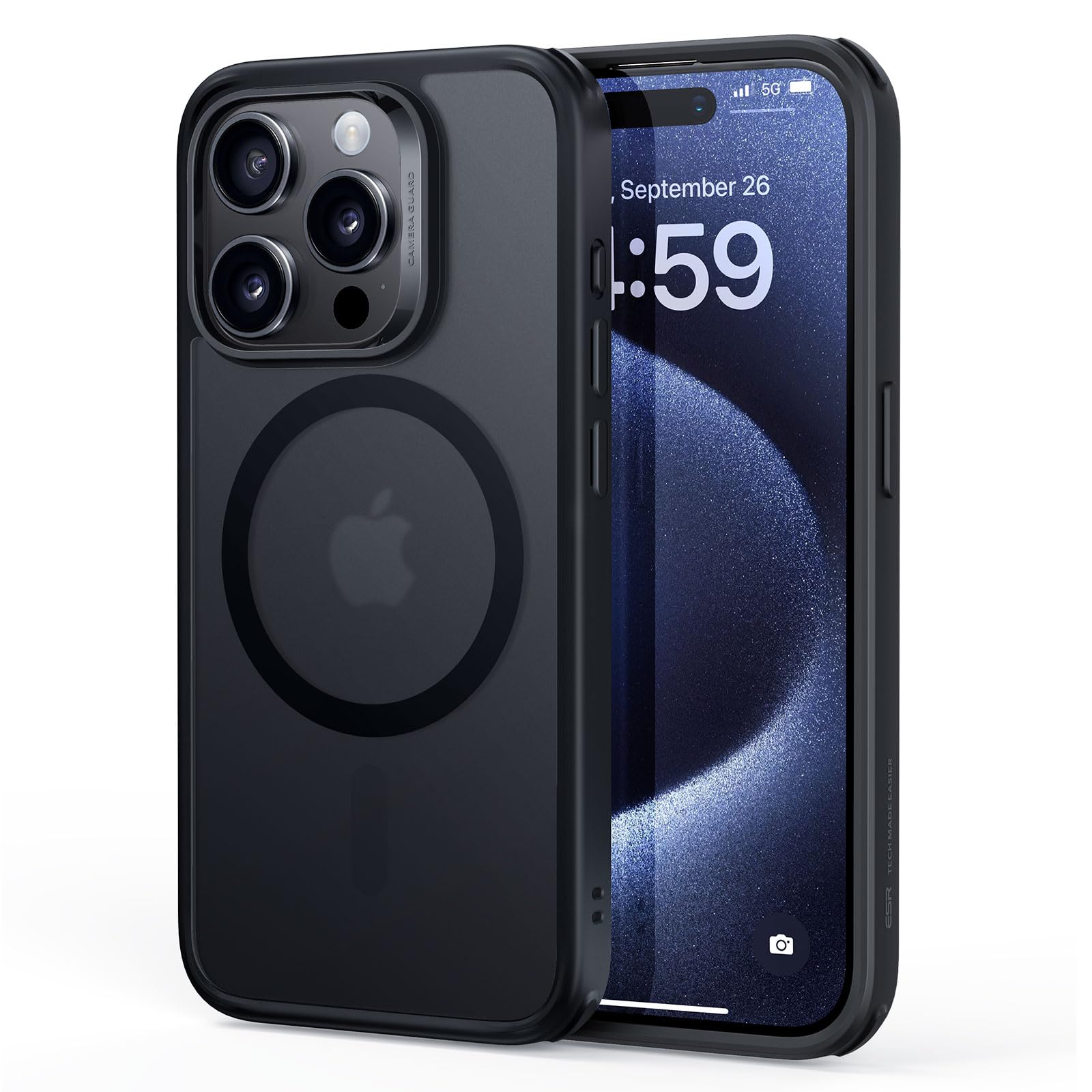 Foto 2 pulgar | Funda De Teléfono Esr Para Iphone 15 Pro Max Con Magsafe, Amarilla - Venta Internacional.