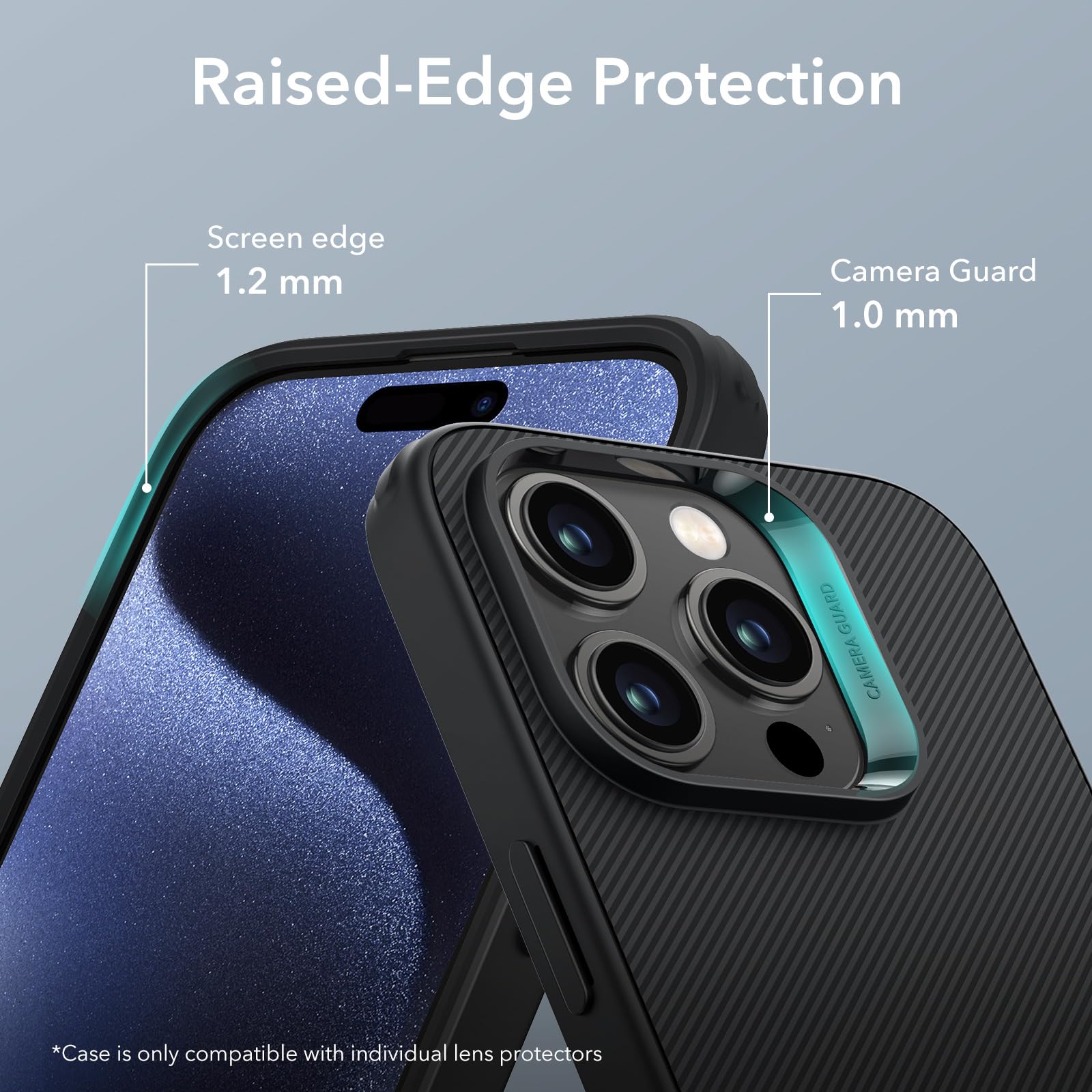 Foto 8 pulgar | Funda De Teléfono Esr Metal Kickstand 3 Modos De Soporte Para Iphone 15 Pro - Venta Internacional.