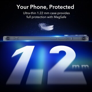 Foto 2 | Funda De Teléfono Esr Zero Series Para Iphone 13 Pro Magsafe Black - Venta Internacional.