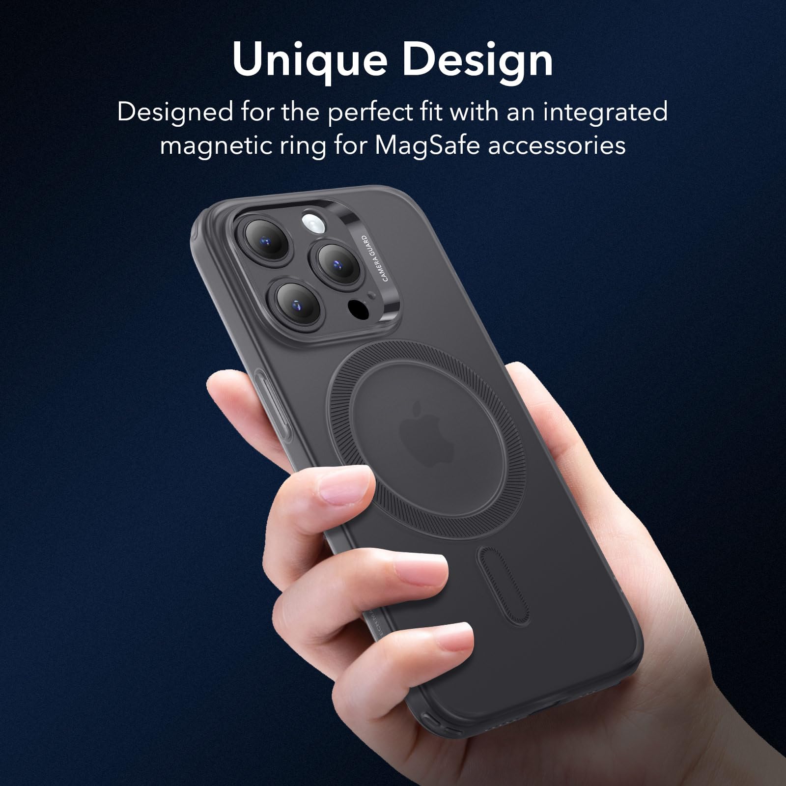 Foto 4 | Funda De Teléfono Esr Zero Series Para Iphone 13 Pro Magsafe Black - Venta Internacional.