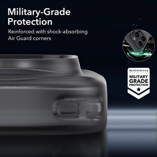 Foto 6 | Funda De Teléfono Esr Zero Series Para Iphone 13 Pro Magsafe Black - Venta Internacional.