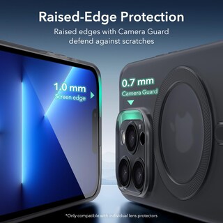 Foto 7 | Funda De Teléfono Esr Zero Series Para Iphone 13 Pro Magsafe Black - Venta Internacional.