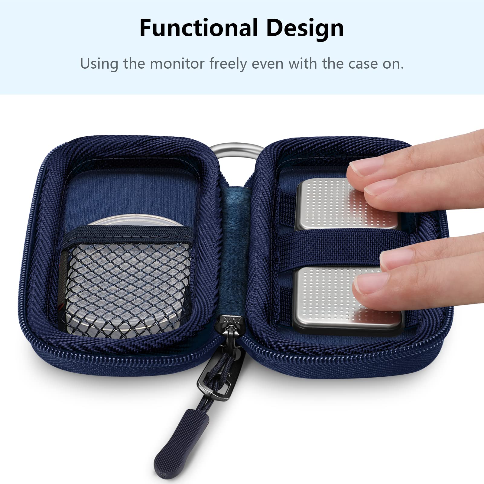 Foto 6 pulgar | Funda De Transporte Fintie Para Kardia Mobile Y Kardia Mobile 6l - Venta Internacional.