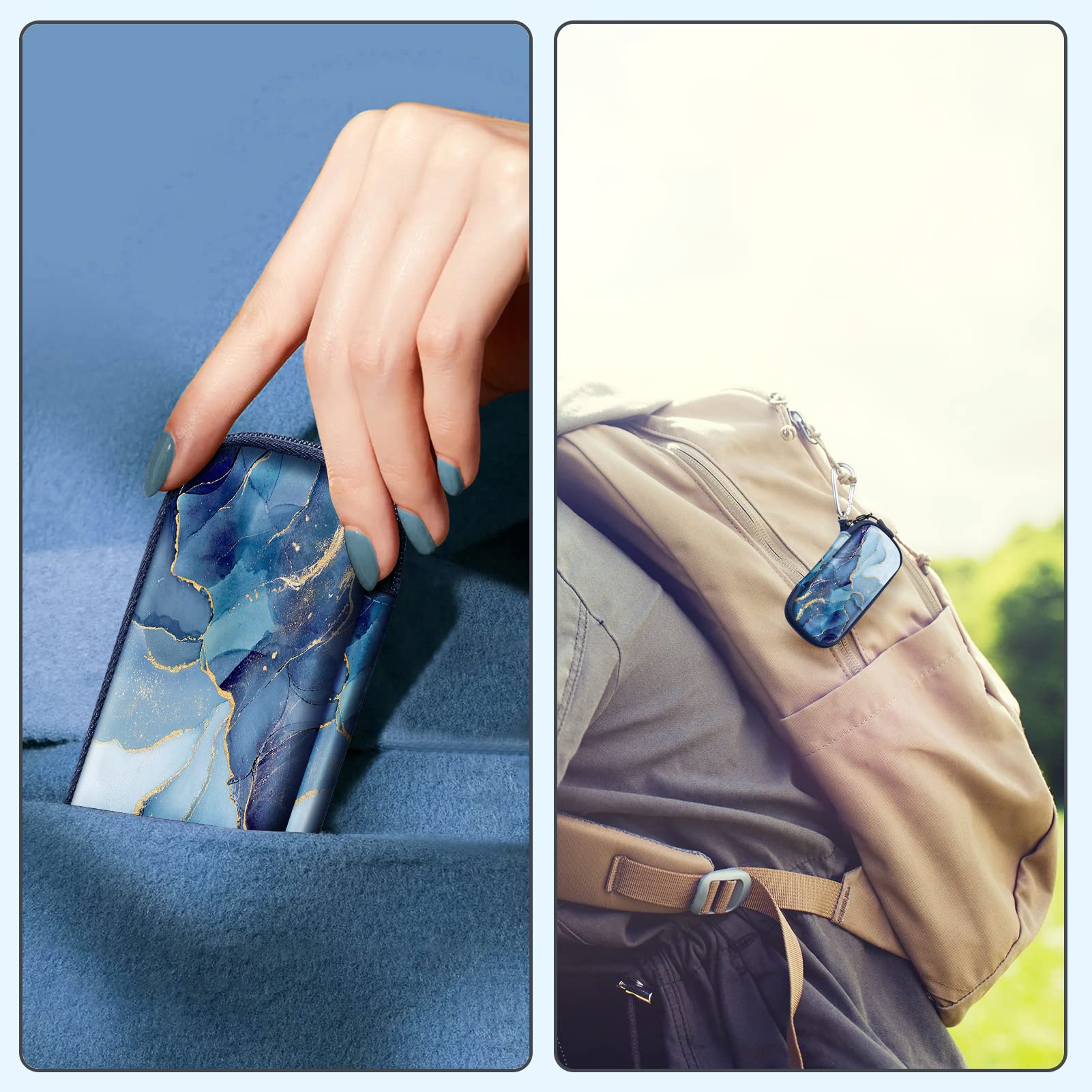 Foto 8 pulgar | Funda De Transporte Fintie Para Kardia Mobile Y Kardia Mobile 6l - Venta Internacional.