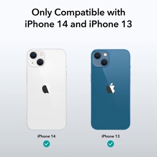 Foto 2 | Funda De Silicona Transparente Esr A Prueba De Golpes Para Iphone 14/13 - Venta Internacional.