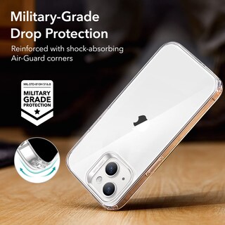 Foto 5 | Funda De Silicona Transparente Esr A Prueba De Golpes Para Iphone 14/13 - Venta Internacional.