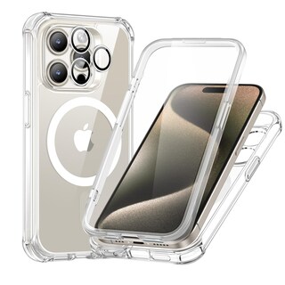 Foto 1 | Funda De Teléfono Esr Para Iphone 15 Pro Con Funda Transparente De Vidrio Templado - Venta Internacional.