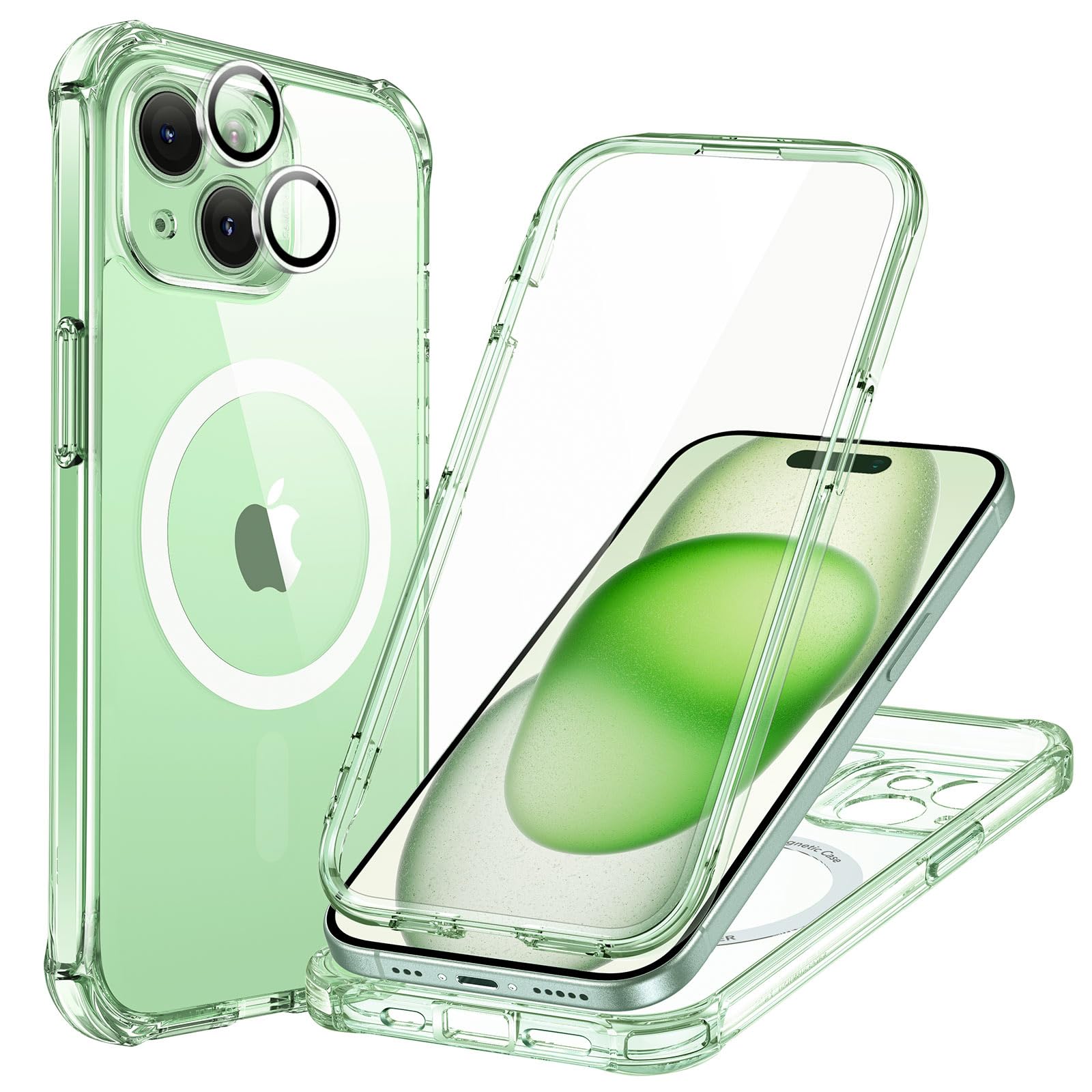 Foto 1 | Funda Magnética Esr Para Iphone 15 Con Vidrio Templado Transparente - Venta Internacional.