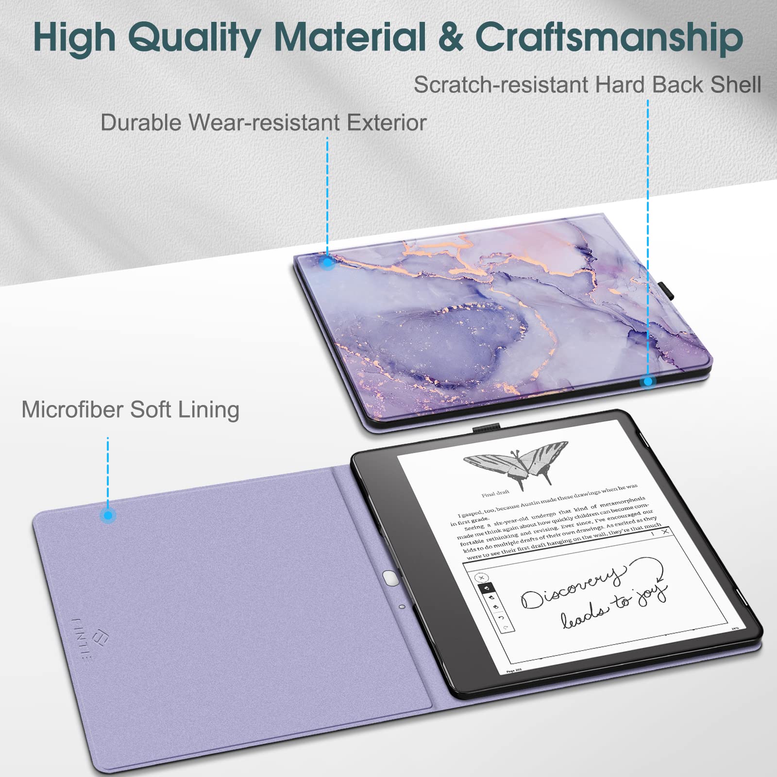Foto 4 | Funda Fintie Slimshell Para Kindle Scribe 10.2 (2024/2022) - Venta Internacional.