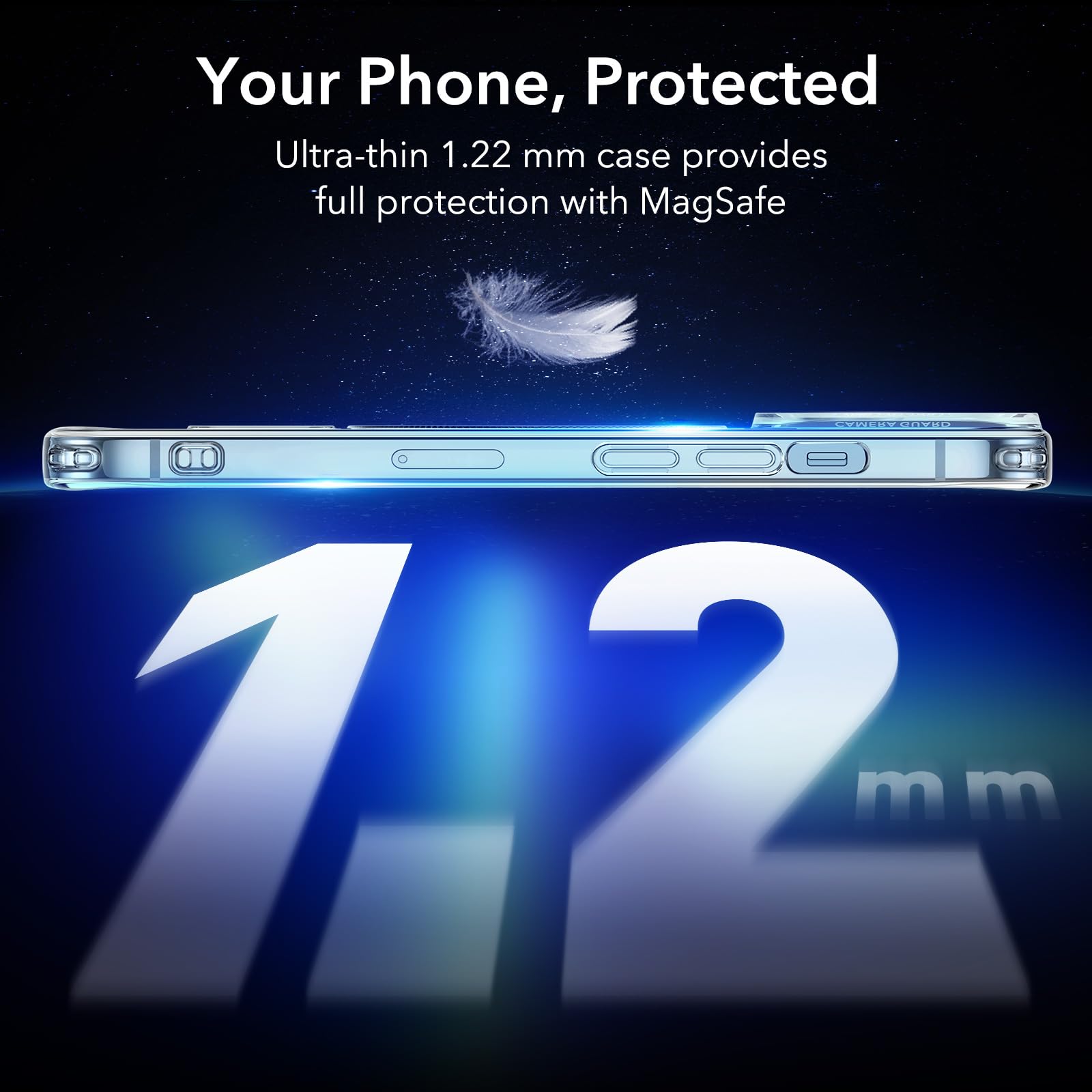 Foto 2 | Funda De Teléfono Esr Zero Series Para Iphone 13 Pro Clear - Venta Internacional.