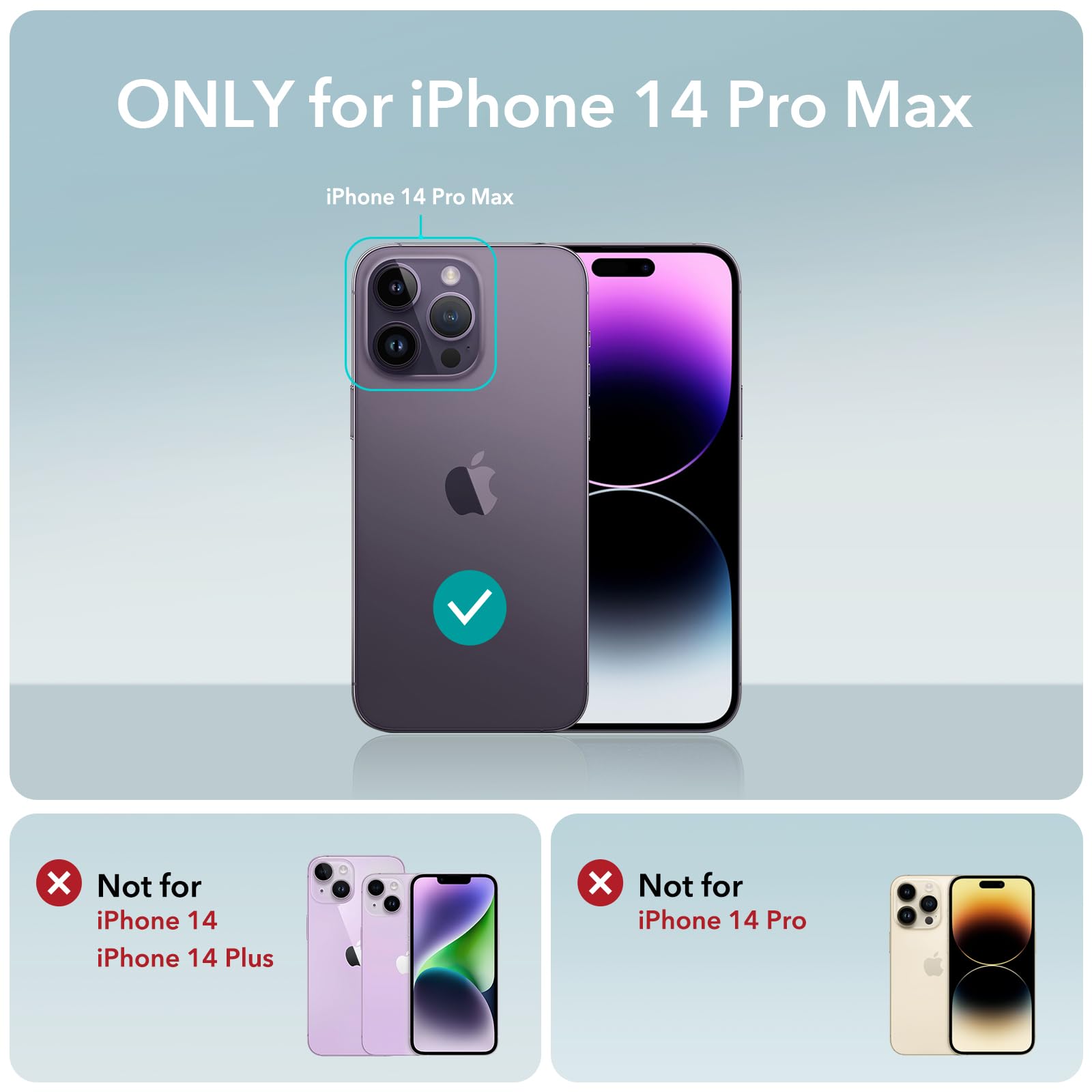 Foto 2 | Funda De Teléfono Esr Para Iphone 14 Pro Max Con Soporte Magsafe Green - Venta Internacional.