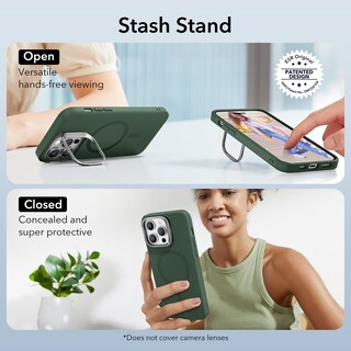 Foto 3 | Funda De Teléfono Esr Para Iphone 14 Pro Max Con Soporte Magsafe Green - Venta Internacional.