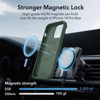 Foto 4 | Funda De Teléfono Esr Para Iphone 14 Pro Max Con Soporte Magsafe Green - Venta Internacional.
