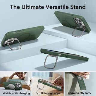 Foto 5 | Funda De Teléfono Esr Para Iphone 14 Pro Max Con Soporte Magsafe Green - Venta Internacional.