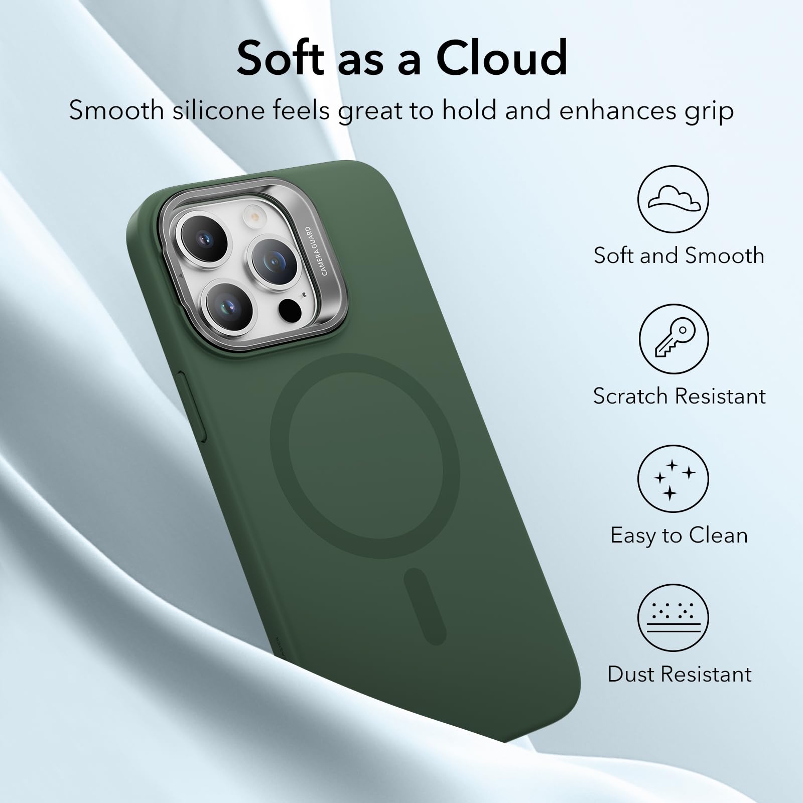 Foto 6 | Funda De Teléfono Esr Para Iphone 14 Pro Max Con Soporte Magsafe Green - Venta Internacional.