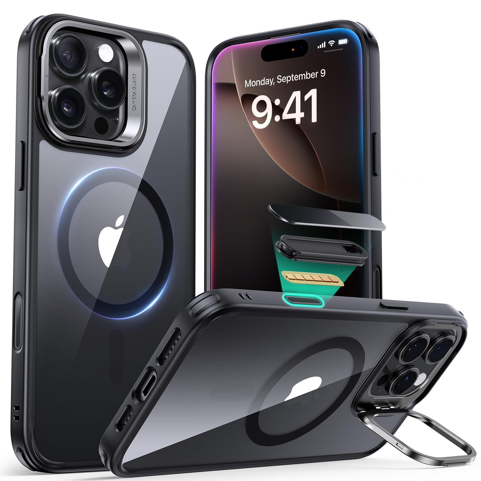 Foto 2 pulgar | Funda De Teléfono Esr Para Iphone 16 Pro Con Control De Cámara Magsafe - Venta Internacional.