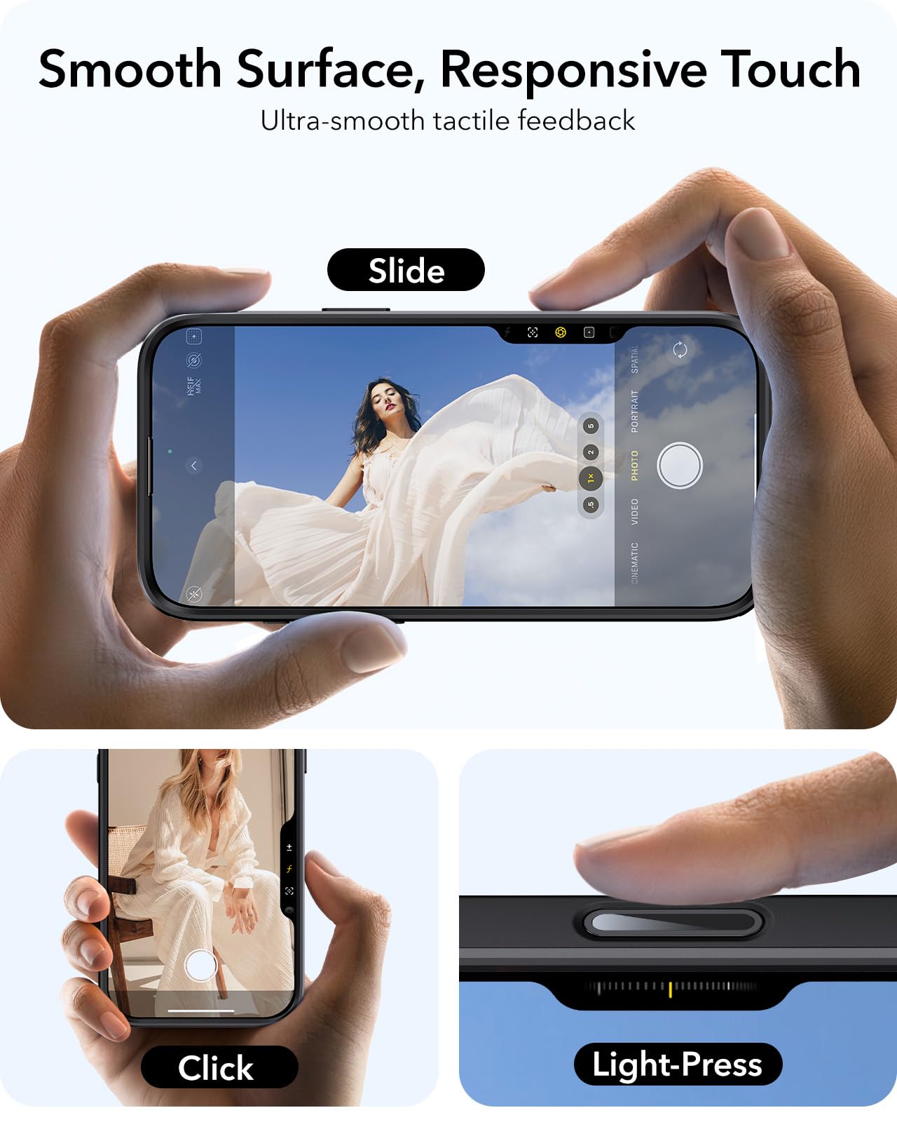 Foto 6 pulgar | Funda De Teléfono Esr Para Iphone 16 Pro Con Control De Cámara Magsafe - Venta Internacional.