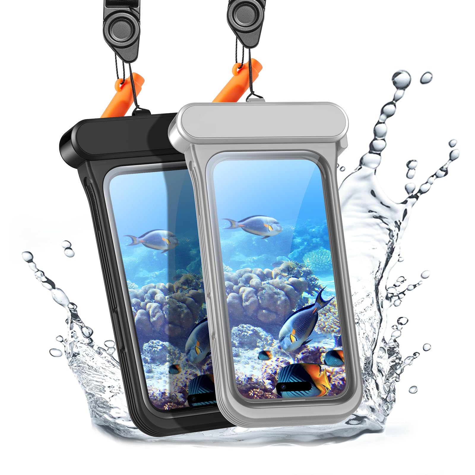Funda Impermeable Esr Para Iphone 15/14/13 Ipx8, Paquete De 2 - Venta Internacional.