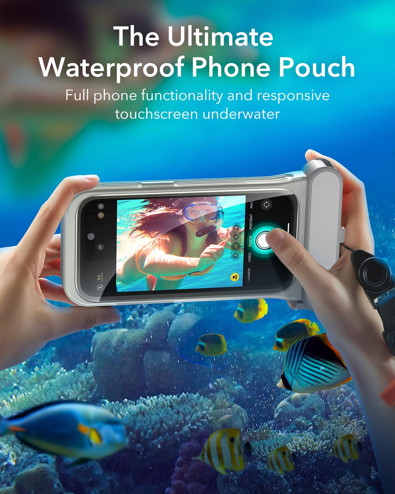 Foto 4 pulgar | Funda Impermeable Esr Para Iphone 15/14/13 Ipx8, Paquete De 2 - Venta Internacional.