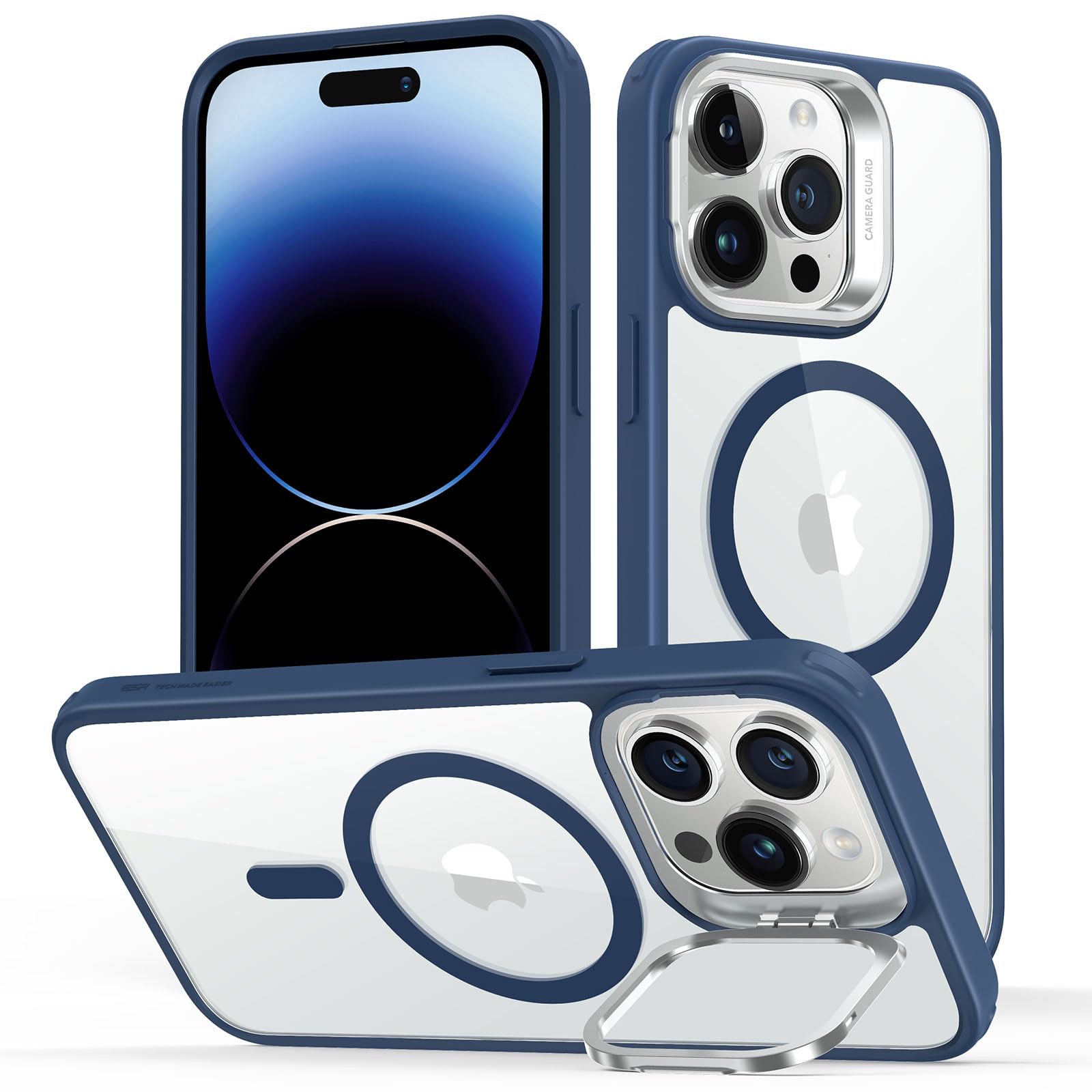 Foto 2 pulgar | Funda De Teléfono Esr Para Iphone 14 Pro Max Con Magsafe Clear Blue - Venta Internacional.