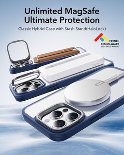 Foto 2 | Funda De Teléfono Esr Para Iphone 14 Pro Max Con Magsafe Clear Blue - Venta Internacional.